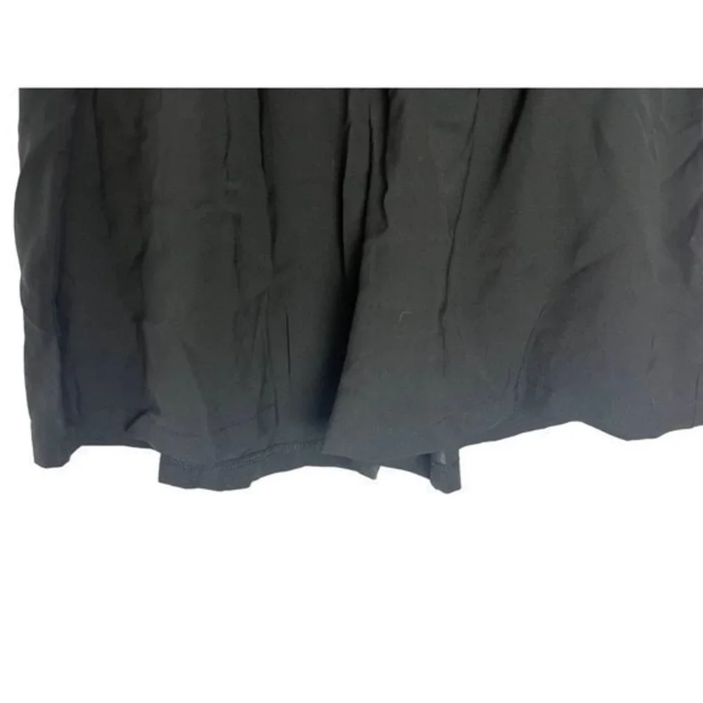 Chartou Collection Black FLOWY SHORTS Swim Cover Up Elastic Waist Size XL‎ NWT
